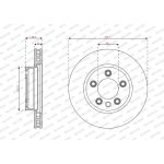Bremsscheibe DDF1591RC-1