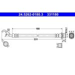 ATE 24.5262-0180.3 Bremsschlauch