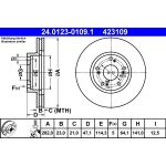 Bremsscheibe 24.0123-0109.1