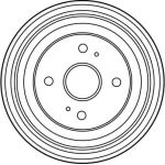 Bremstrommel DB4032