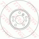 TRW DF4187 Bremsscheibe TRW DF4187 Bremsscheibe
