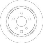 TRW DF7369 Bremsscheibe