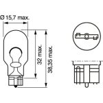 Glühlampe, Rückfahrleuchte 1 987 301 049