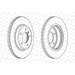 Bremsscheibe DDF1066C