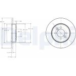 Bremsscheibe BG2694