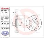 Bremsscheibe 09.8601.1X Bremsscheibe 09.8601.1X