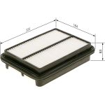 BOSCH 1 987 429 123 Luftfilter BOSCH 1 987 429 123 Luftfilter