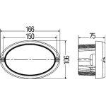 Arbeitsscheinwerfer 1GA 996 661-061
