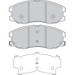 Valeo 598942 Bremsbelagsatz, Scheibenbremse