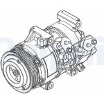 Kompressor, Klimaanlage CS20495 Kompressor, Klimaanlage CS20495