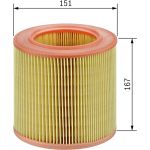 BOSCH F 026 400 027 Luftfilter BOSCH F 026 400 027 Luftfilter