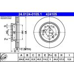 Bremsscheibe 24.0124-0105.1