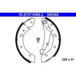 Bremsbackensatz 03.0137-0365.2 Bremsbackensatz 03.0137-0365.2