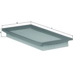Knecht LX 480 Luftfilter
