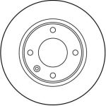 TRW DF2799 Bremsscheibe TRW DF2799 Bremsscheibe