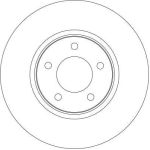Bremsscheibe DF4346 Bremsscheibe DF4346