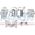 Kompressor, Klimaanlage 89348 Kompressor, Klimaanlage 89348