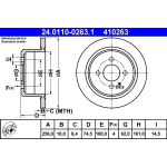 Bremsscheibe 24.0110-0263.1