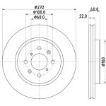 Bremsscheibe 8DD 355 123-071 Bremsscheibe 8DD 355 123-071
