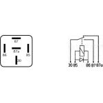 BOSCH 0 332 204 204 Relais, Arbeitsstrom