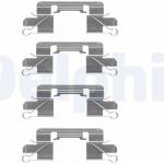 Zubehörsatz, Scheibenbremsbelag LX0528 Zubehörsatz, Scheibenbremsbelag LX0528