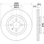 Bremsscheibe 8DD 355 101-831 Bremsscheibe 8DD 355 101-831