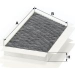 MANN-FILTER CUK 3448 Innenraumfilter, Aktivkohlefilter MANN-FILTER CUK 3448 Innenraumfilter, Aktivkohlefilter