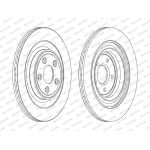 Ferodo DDF1703C Bremsscheibe PREMIER