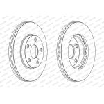 Bremsscheibe DDF2653C