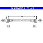 ATE 24.5201-0310.3 Bremsschlauch