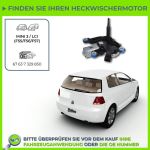 Wischermotor 582707 Wischermotor 582707