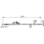 BOSCH 1 987 482 425 Seilzug, Feststellbremse BOSCH 1 987 482 425 Seilzug, Feststellbremse