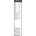 BOSCH AR 651 S Scheibenwischer Aerotwin Retrofit 3 397 118 913 BOSCH AR 651 S Scheibenwischer Aerotwin Retrofit 3 397 118 913