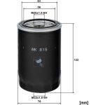 Kraftstofffilter WK 815 X Kraftstofffilter WK 815 X