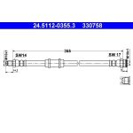 ATE 24.5112-0355.3 Bremsschlauch ATE 24.5112-0355.3 Bremsschlauch