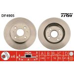 Bremsscheibe DF4905 Bremsscheibe DF4905
