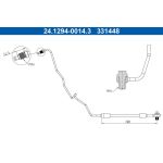 Bremsschlauch 24.1294-0014.3