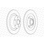 Bremsscheibe DDF1729-1
