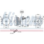 Kompressor, Klimaanlage 890679 Kompressor, Klimaanlage 890679