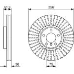 Bremsscheibe 0 986 479 349 Bremsscheibe 0 986 479 349