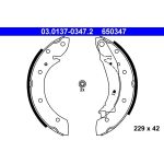 ATE 03.0137-0347.2 Bremsbackensatz ATE 03.0137-0347.2 Bremsbackensatz