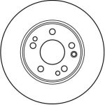 Bremsscheibe DF2608 Bremsscheibe DF2608
