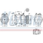 Kompressor, Klimaanlage 89186 Kompressor, Klimaanlage 89186