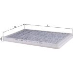 Filter, Innenraumluft LAK 81