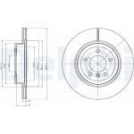 Delphi BG4325C Bremsscheibe