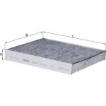 Filter, Innenraumluft LAK 297