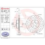 Bremsscheibe 09.9077.1X