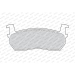 Ferodo FDB316 Bremsbelagsatz, Scheibenbremse PREMIER ECO FRICTION Ferodo FDB316 Bremsbelagsatz, Scheibenbremse PREMIER ECO FRICTION
