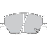 Valeo 601431 Bremsbelagsatz, Scheibenbremse Valeo 601431 Bremsbelagsatz, Scheibenbremse