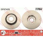 Bremsscheibe DF6742S Bremsscheibe DF6742S